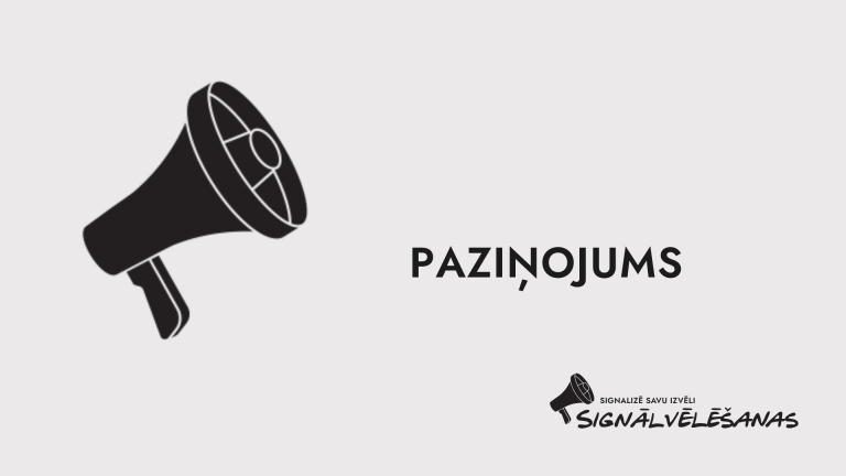 Paziņojums par Signālvēlēšanu rezultātiem