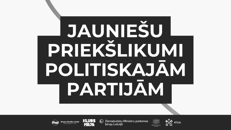 Jauniešu priekšlikumi politiskajām partijām