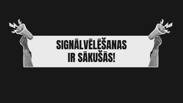 📢 Signālvēlēšanas ir sākušās!